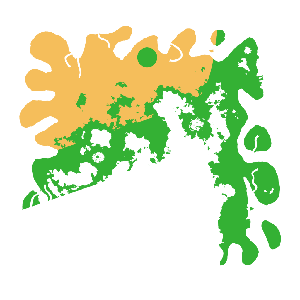 Biome Rust Map: Procedural Map, Size: 4000, Seed: 28547
