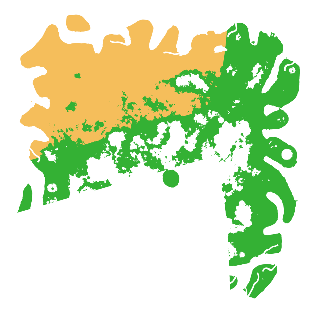 Biome Rust Map: Procedural Map, Size: 5000, Seed: 1211633242
