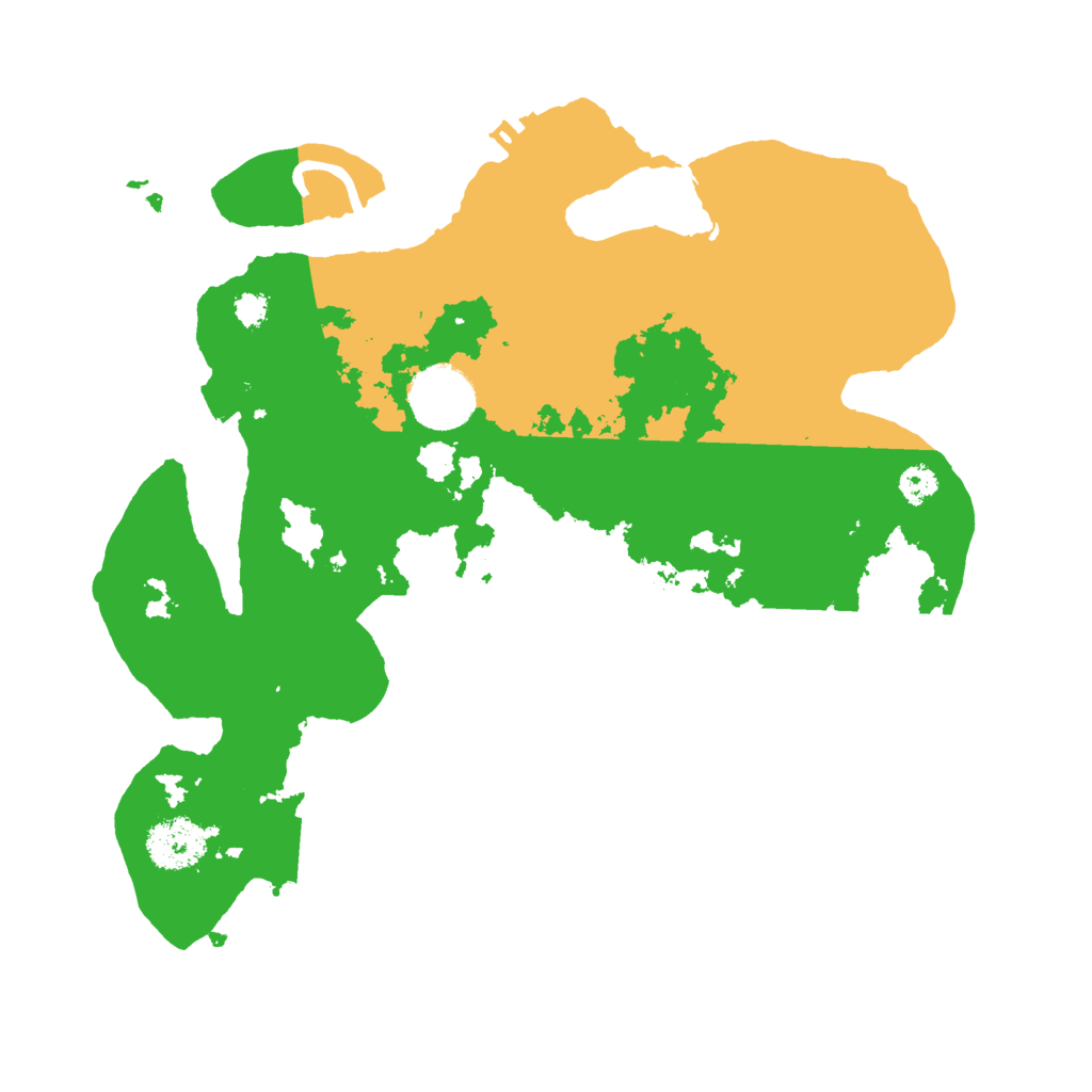 Biome Rust Map: Procedural Map, Size: 3000, Seed: 231534