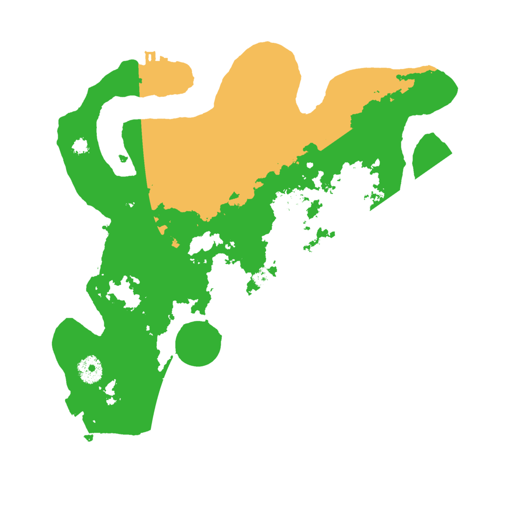 Biome Rust Map: Procedural Map, Size: 3000, Seed: 519044605