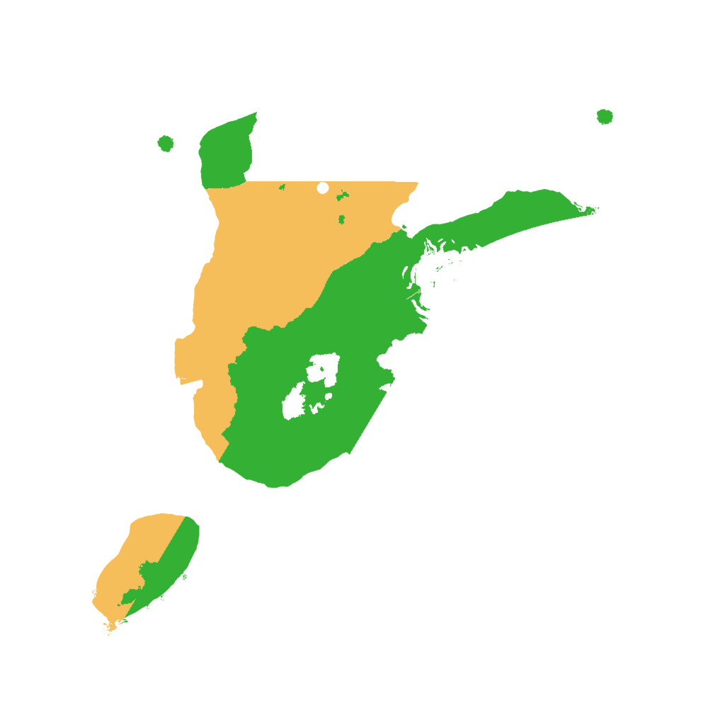 Biome Rust Map: Procedural Map, Size: 1845, Seed: 1739669083