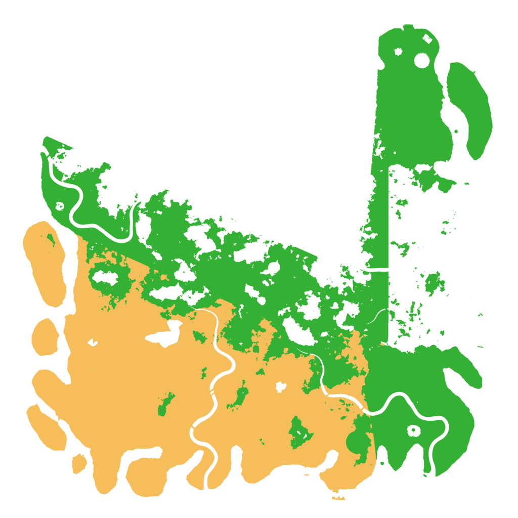 Biome Rust Map: Procedural Map, Size: 6000, Seed: 1972726296