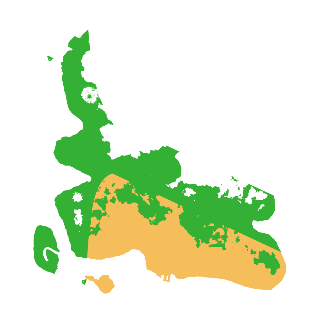 Biome Rust Map: Procedural Map, Size: 3000, Seed: 1834947697