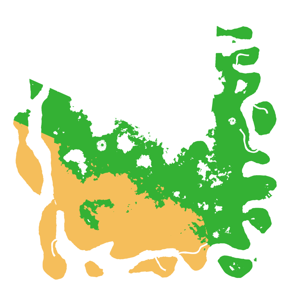 Biome Rust Map: Procedural Map, Size: 4250, Seed: 634579893