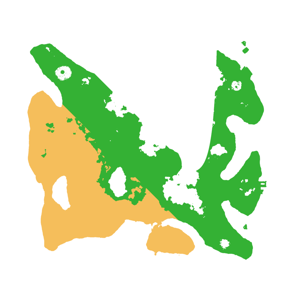 Biome Rust Map: Procedural Map, Size: 3000, Seed: 625633