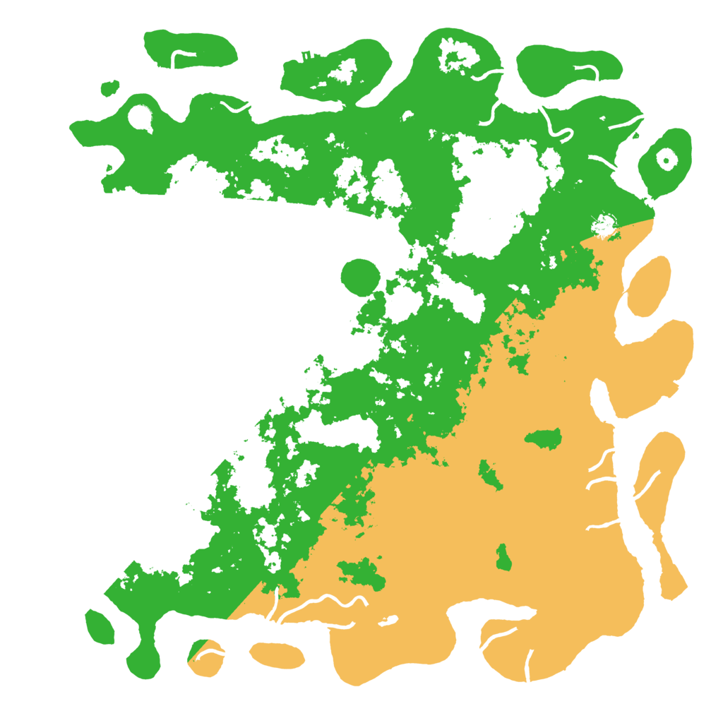 Biome Rust Map: Procedural Map, Size: 5300, Seed: 3486489