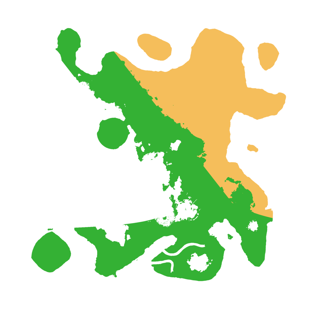 Biome Rust Map: Procedural Map, Size: 2800, Seed: 286537563