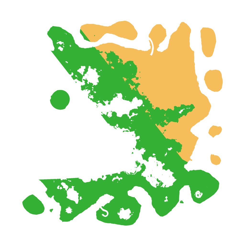 Biome Rust Map: Procedural Map, Size: 3500, Seed: 286537563
