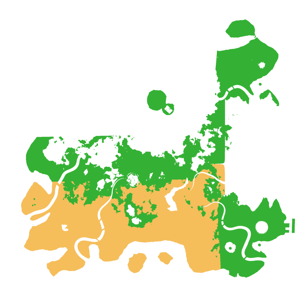 Biome Rust Map: Procedural Map, Size: 4250, Seed: 1321669149