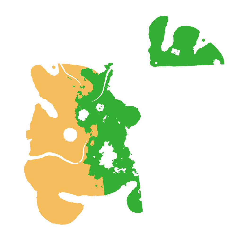 Biome Rust Map: Procedural Map, Size: 3100, Seed: 937610473