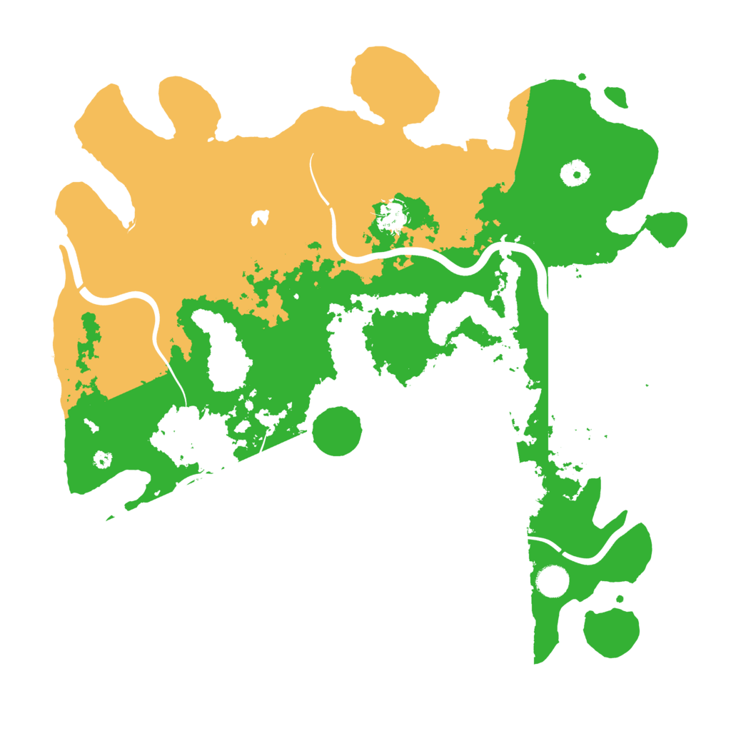 Biome Rust Map: Procedural Map, Size: 4000, Seed: 699503815