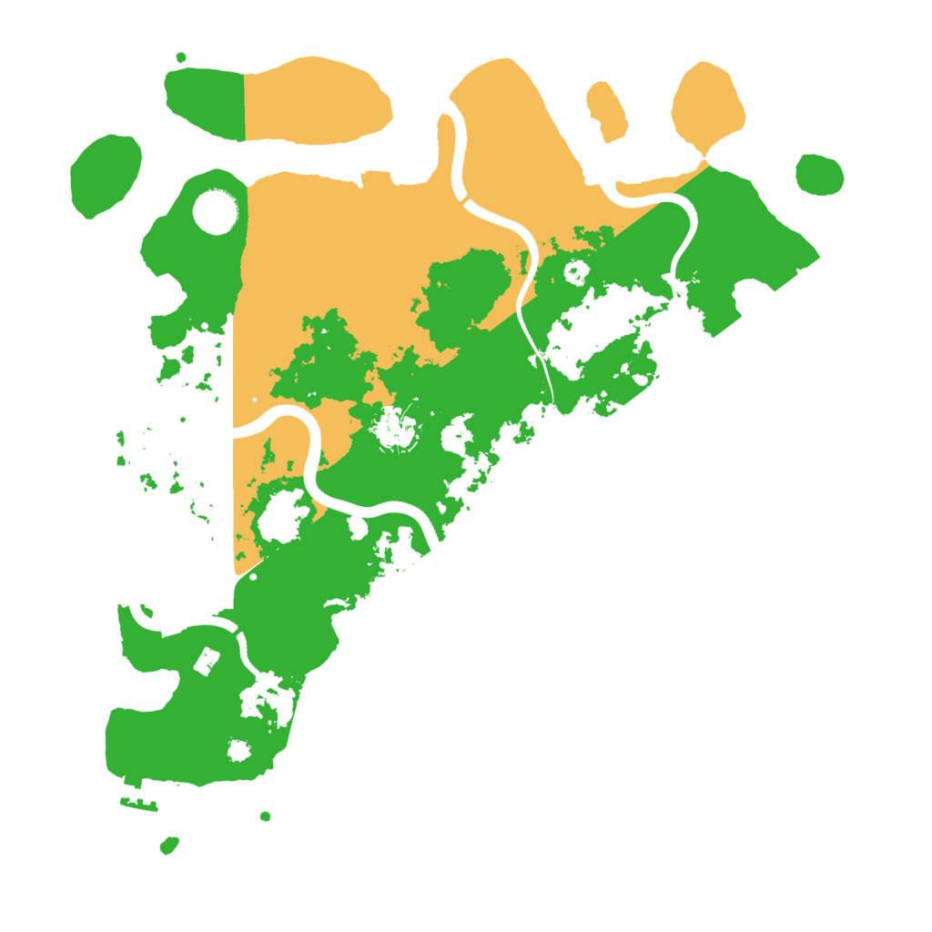 Biome Rust Map: Procedural Map, Size: 3700, Seed: 1727660868