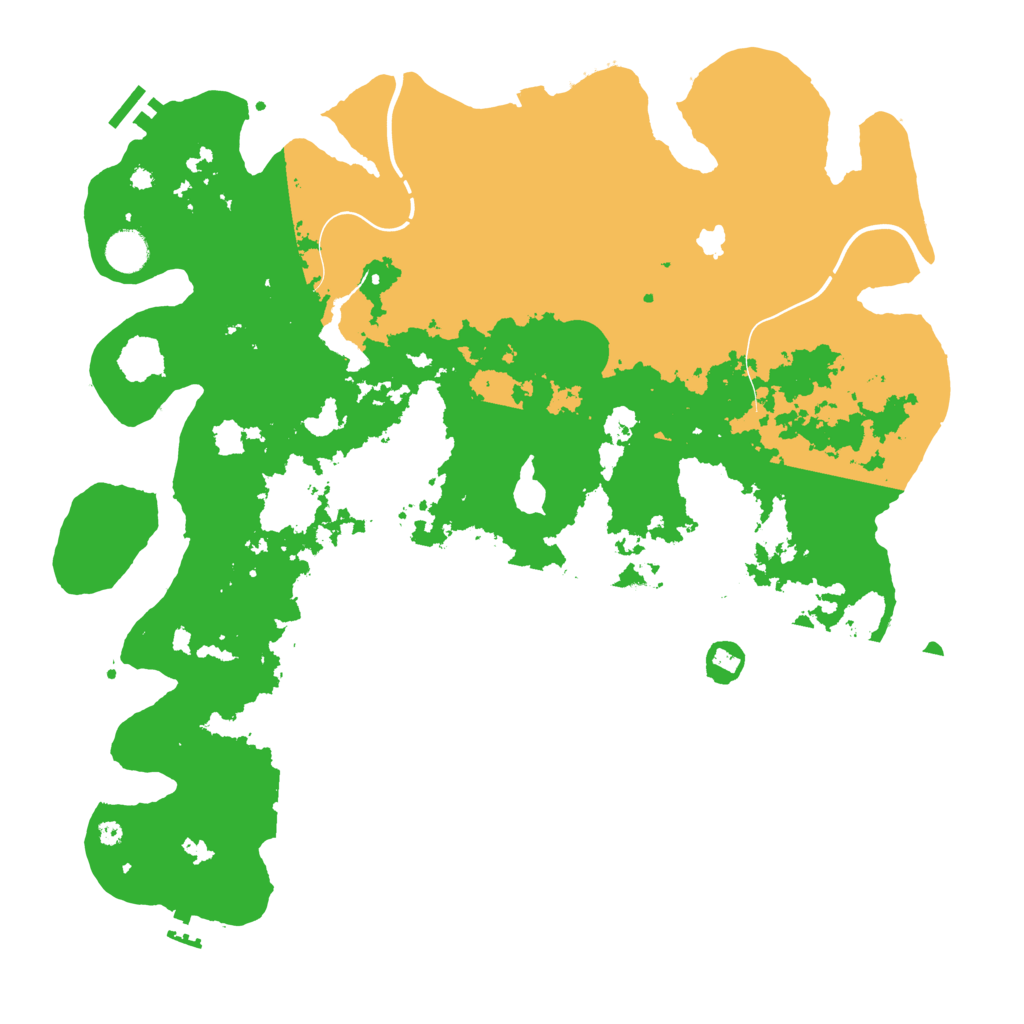 Biome Rust Map: Procedural Map, Size: 4250, Seed: 616952327