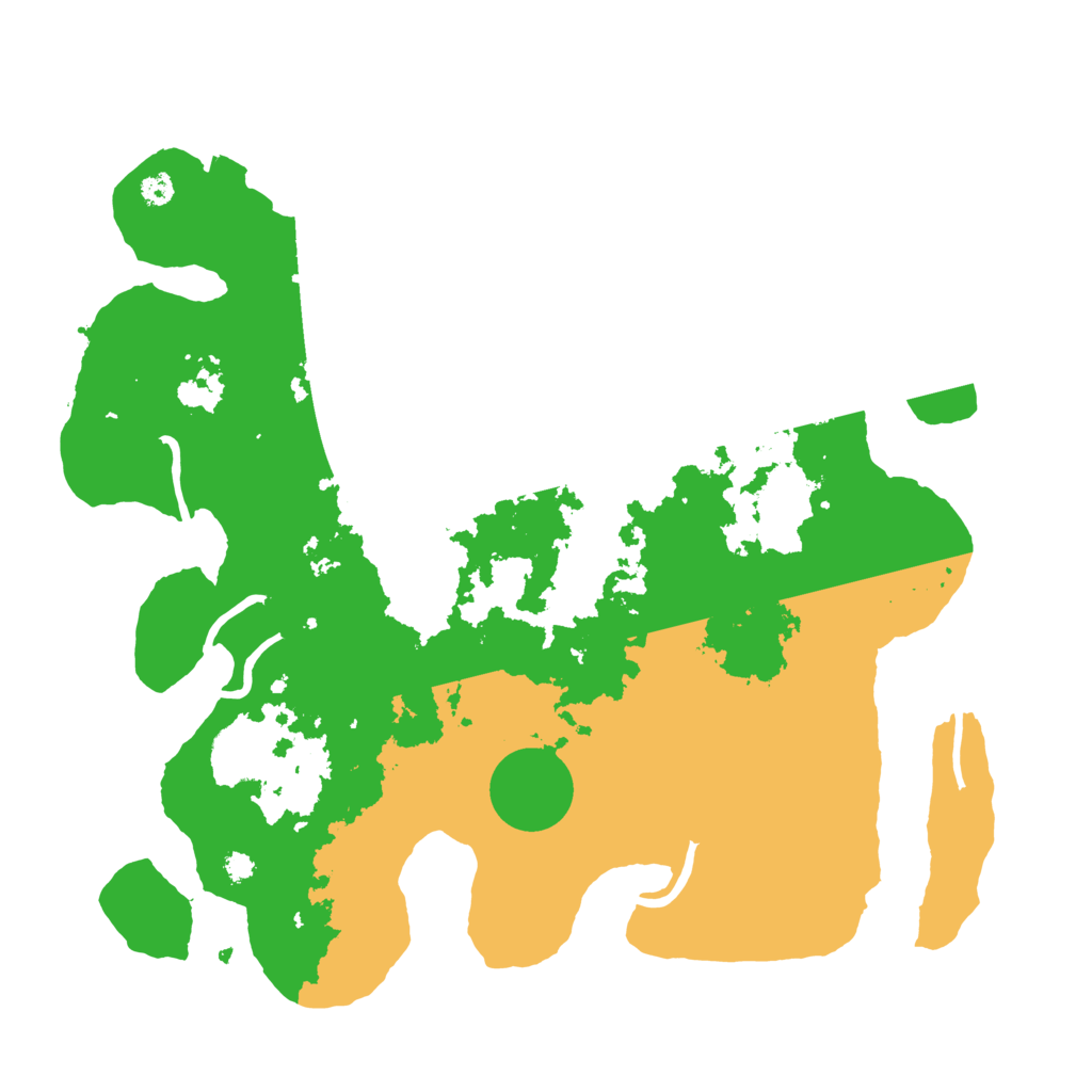 Biome Rust Map: Procedural Map, Size: 3453, Seed: 1