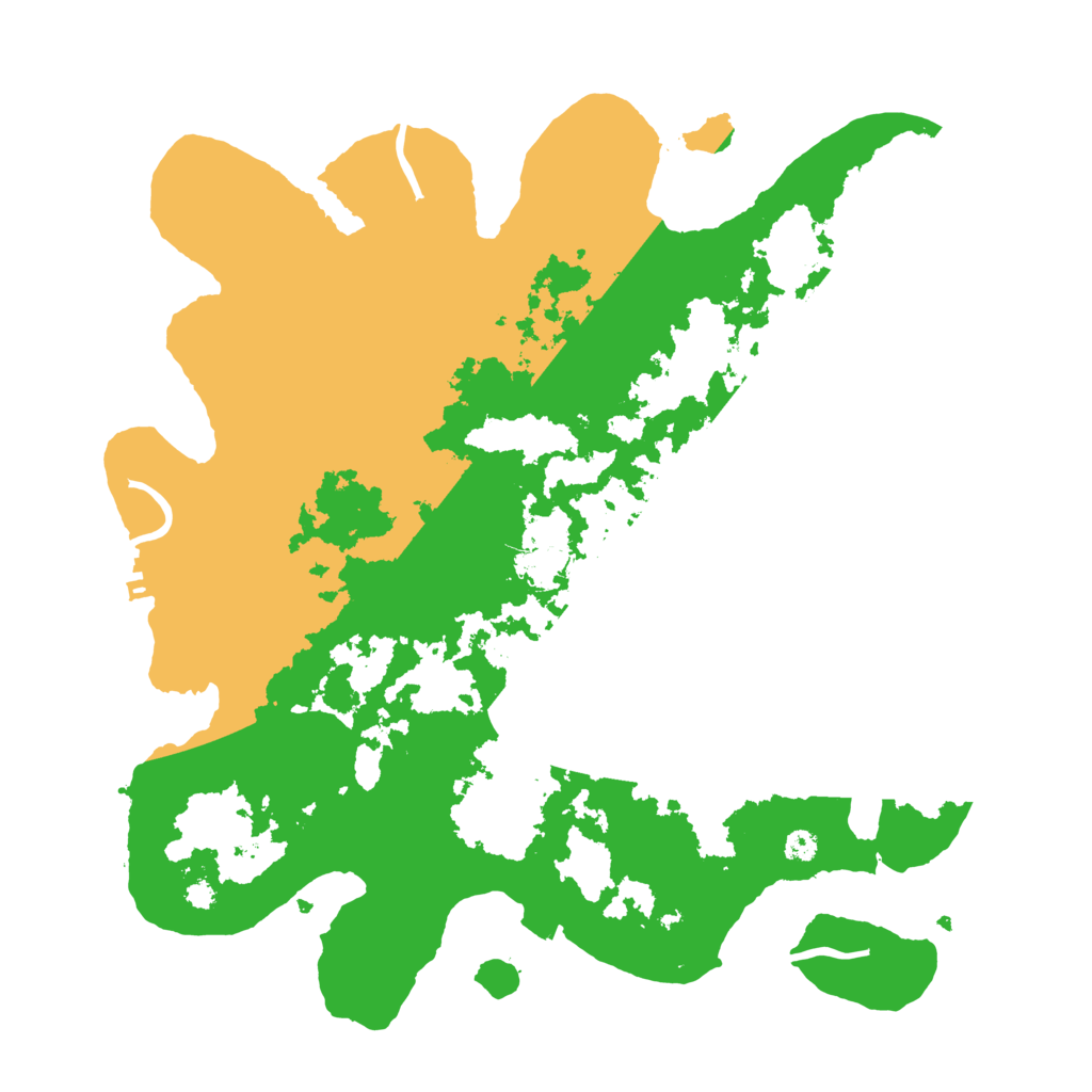 Biome Rust Map: Procedural Map, Size: 3500, Seed: 1460029880