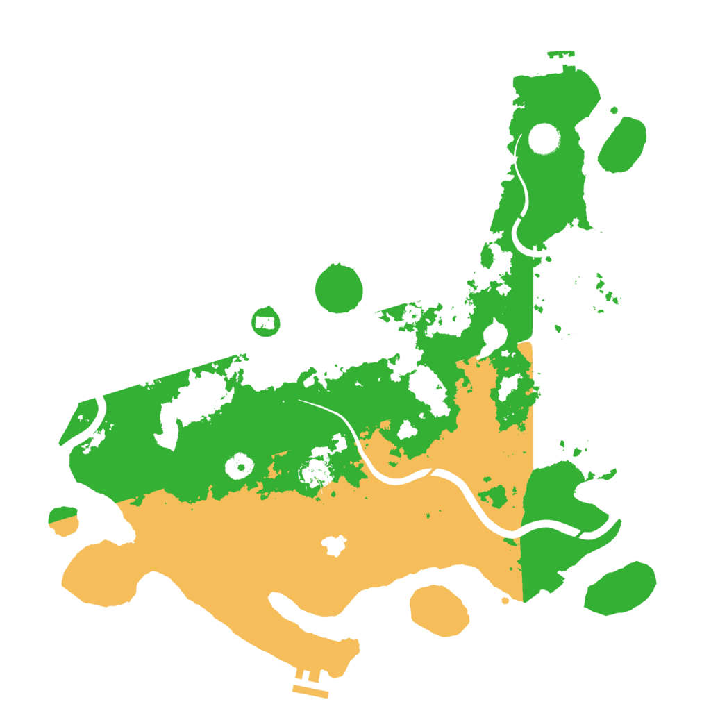 Biome Rust Map: Procedural Map, Size: 4000, Seed: 1561291434