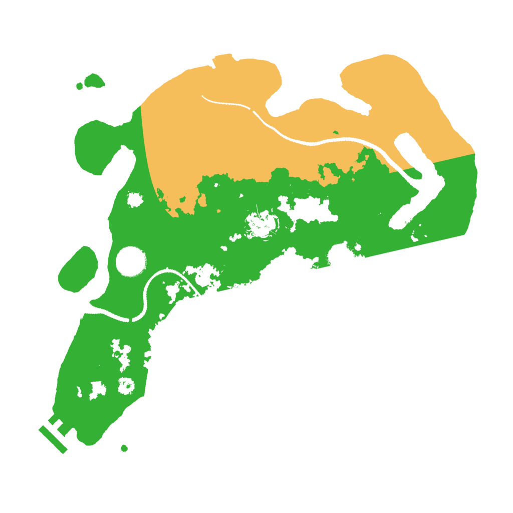 Biome Rust Map: Procedural Map, Size: 3000, Seed: 5126790