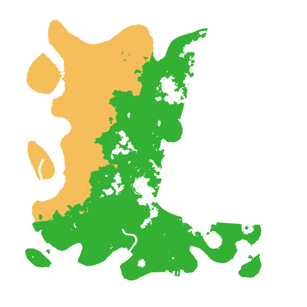 Biome Rust Map: Procedural Map, Size: 3500, Seed: 326069296