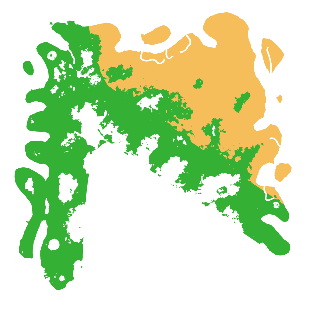Biome Rust Map: Procedural Map, Size: 5000, Seed: 594941830