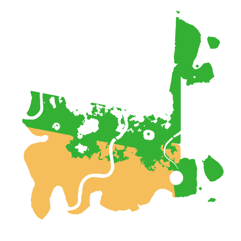 Biome Rust Map: Procedural Map, Size: 3300, Seed: 843998344