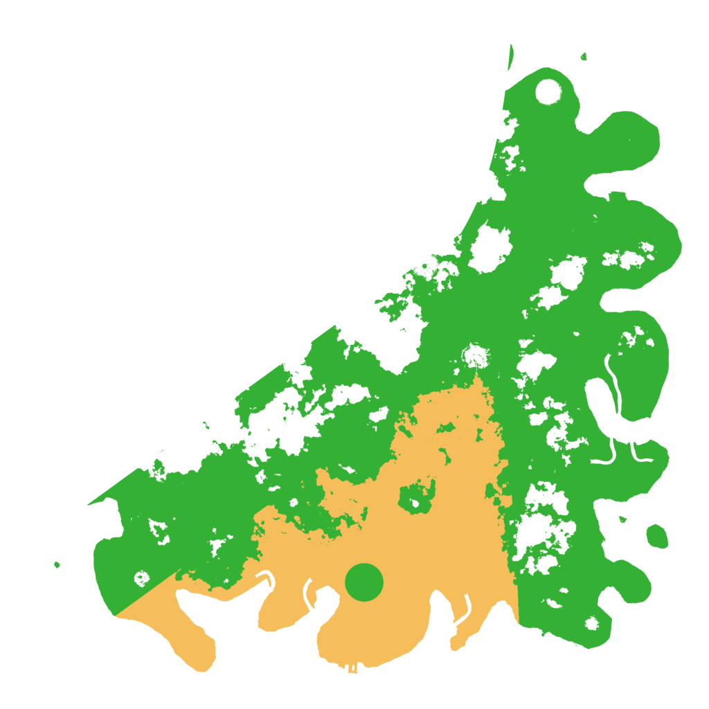 Biome Rust Map: Procedural Map, Size: 4877, Seed: 8021971