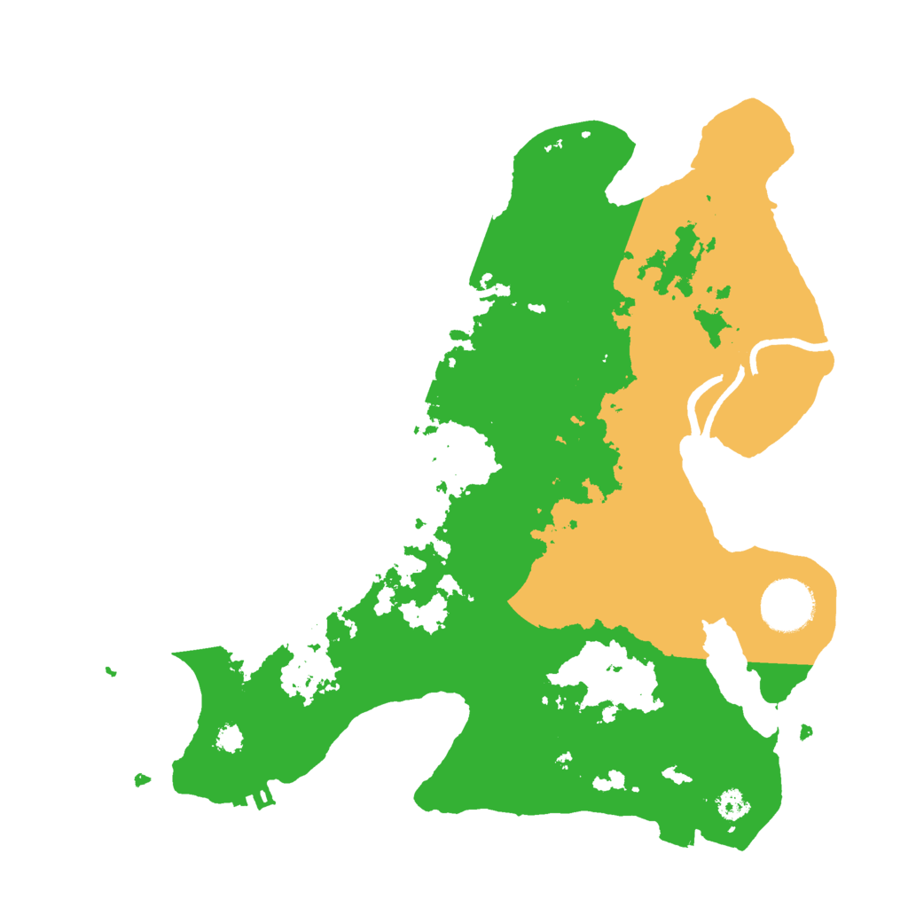 Biome Rust Map: Procedural Map, Size: 3000, Seed: 1319093308