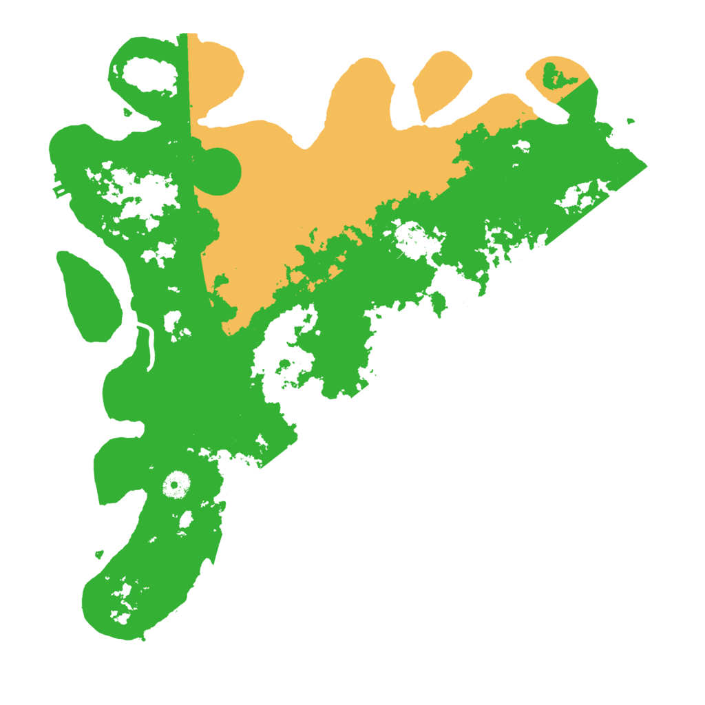 Biome Rust Map: Procedural Map, Size: 3900, Seed: 23879627