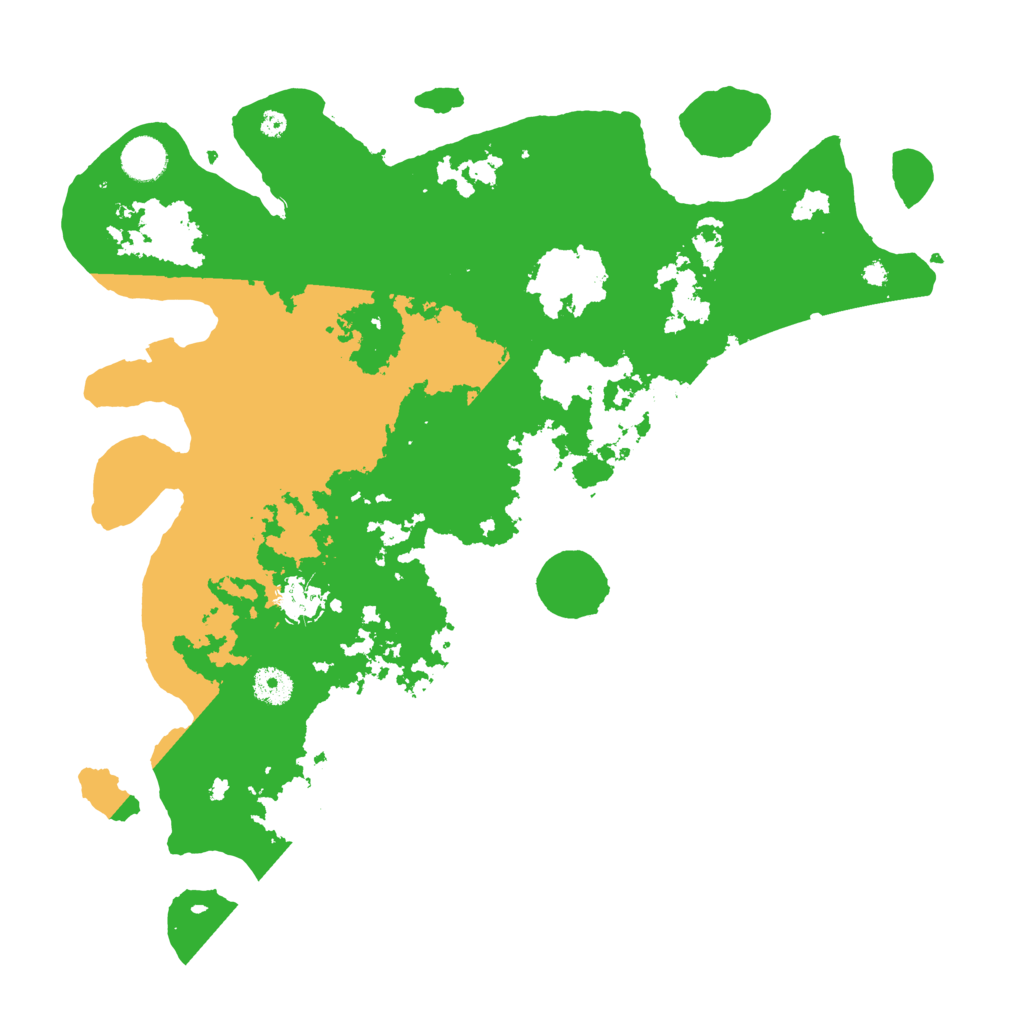 Biome Rust Map: Procedural Map, Size: 4000, Seed: 2005841500