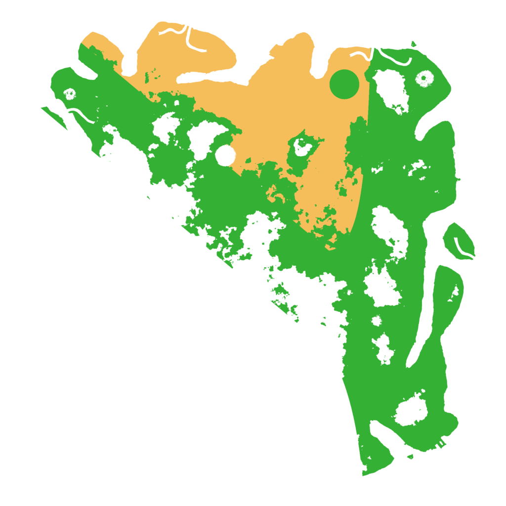 Biome Rust Map: Procedural Map, Size: 4500, Seed: 28959393