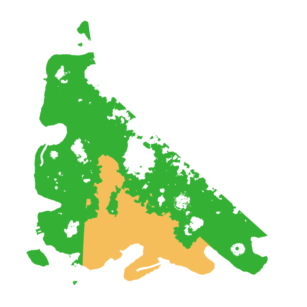 Biome Rust Map: Procedural Map, Size: 3500, Seed: 456857873