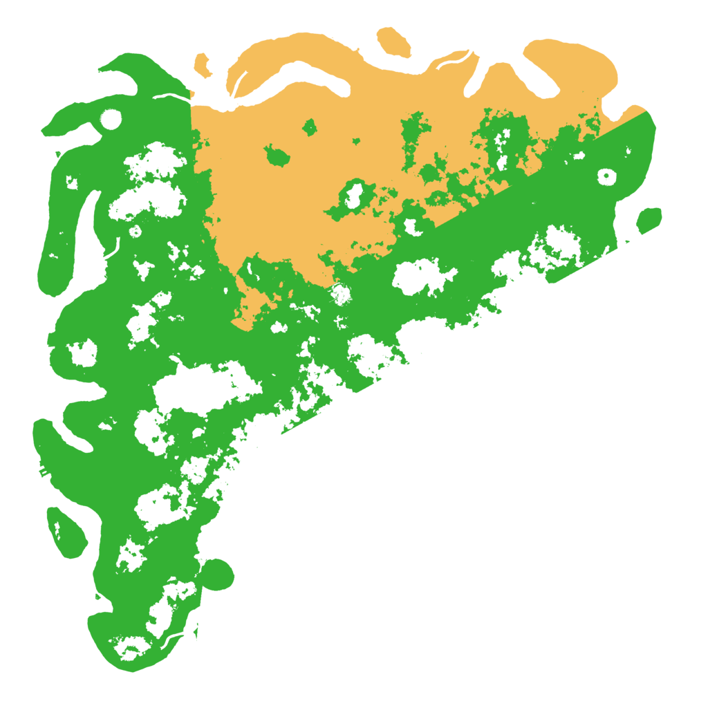 Biome Rust Map: Procedural Map, Size: 6000, Seed: 22077366