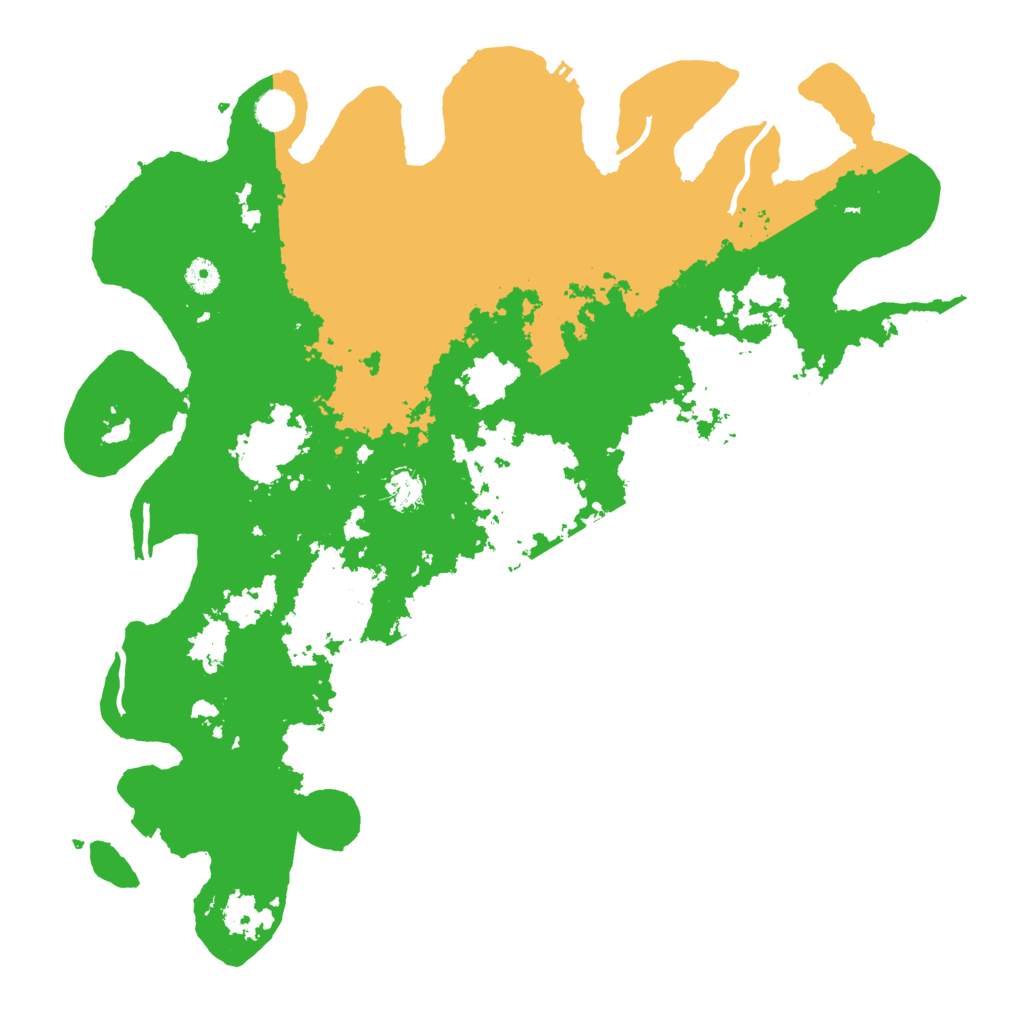 Biome Rust Map: Procedural Map, Size: 4500, Seed: 1262750693