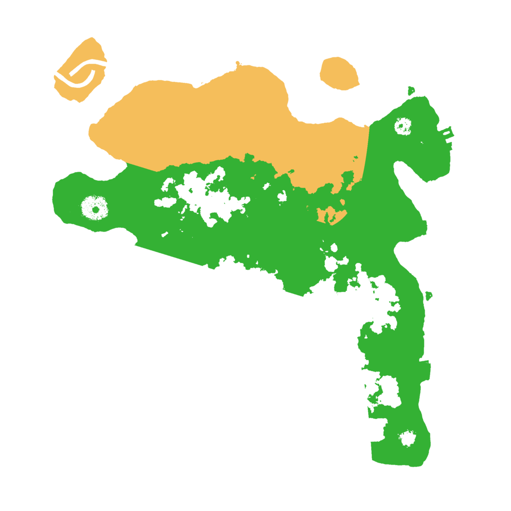 Biome Rust Map: Procedural Map, Size: 3000, Seed: 1709302889