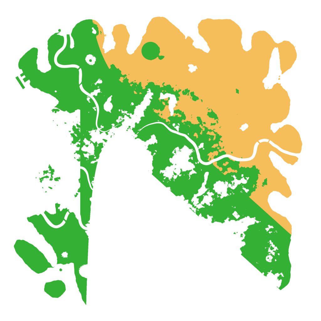 Biome Rust Map: Procedural Map, Size: 4700, Seed: 215903140