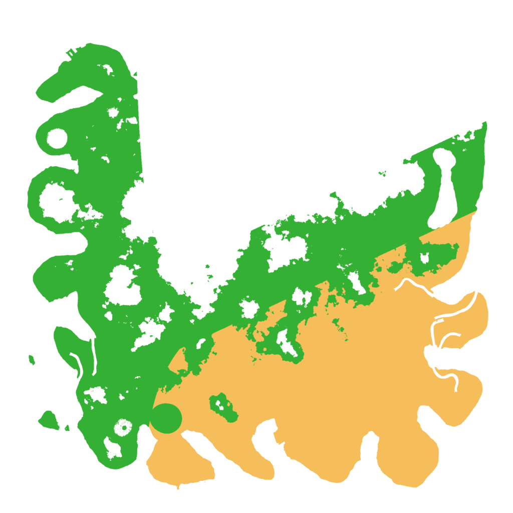 Biome Rust Map: Procedural Map, Size: 4500, Seed: 73601416