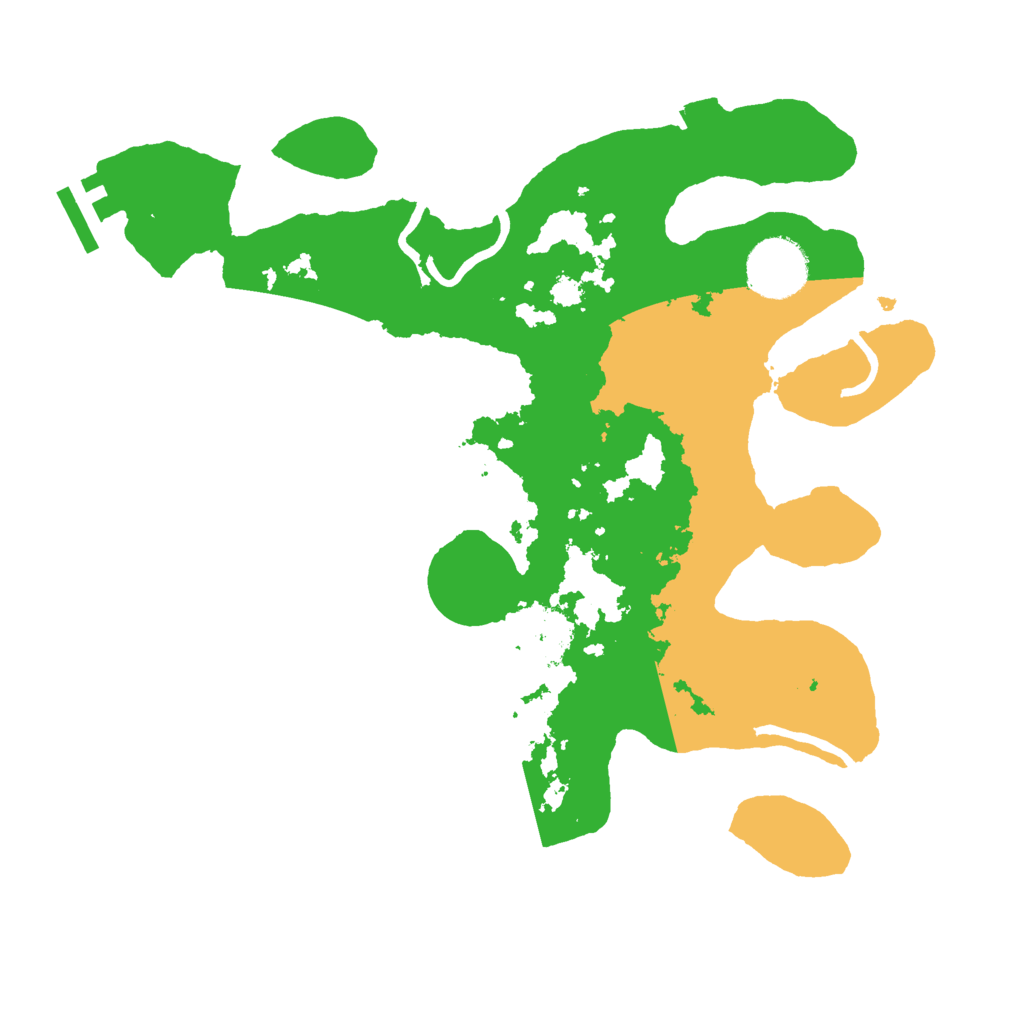 Biome Rust Map: Procedural Map, Size: 3000, Seed: 1217217757
