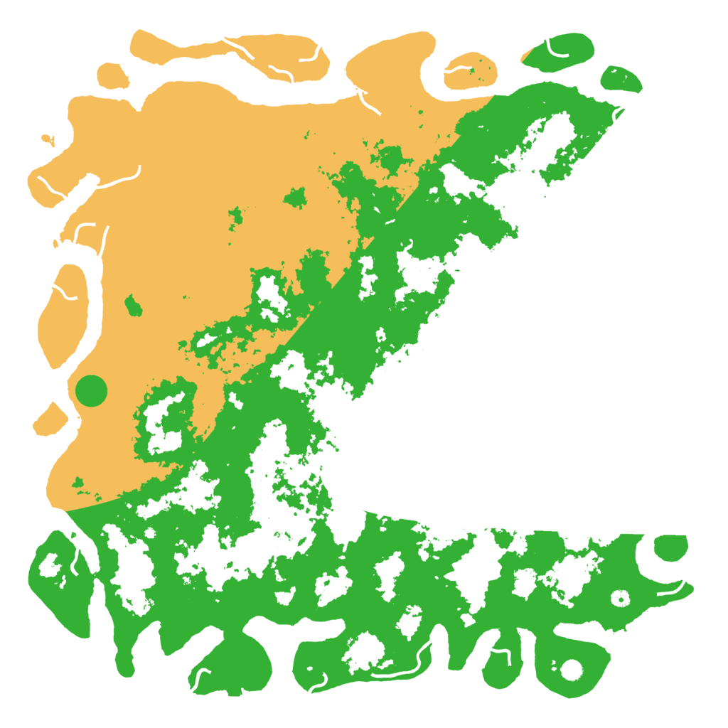 Biome Rust Map: Procedural Map, Size: 6000, Seed: 794006853