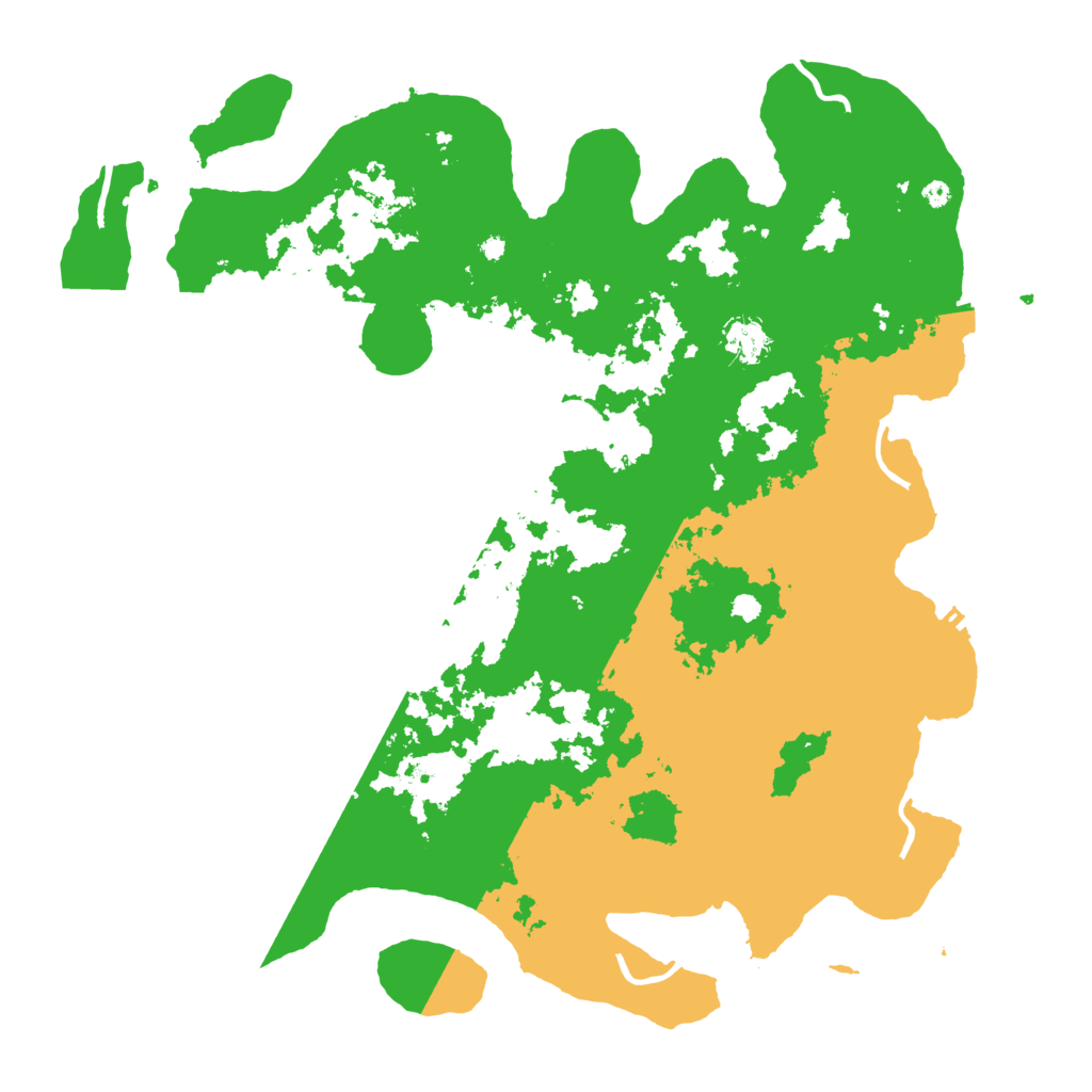 Biome Rust Map: Procedural Map, Size: 4250, Seed: 69085927