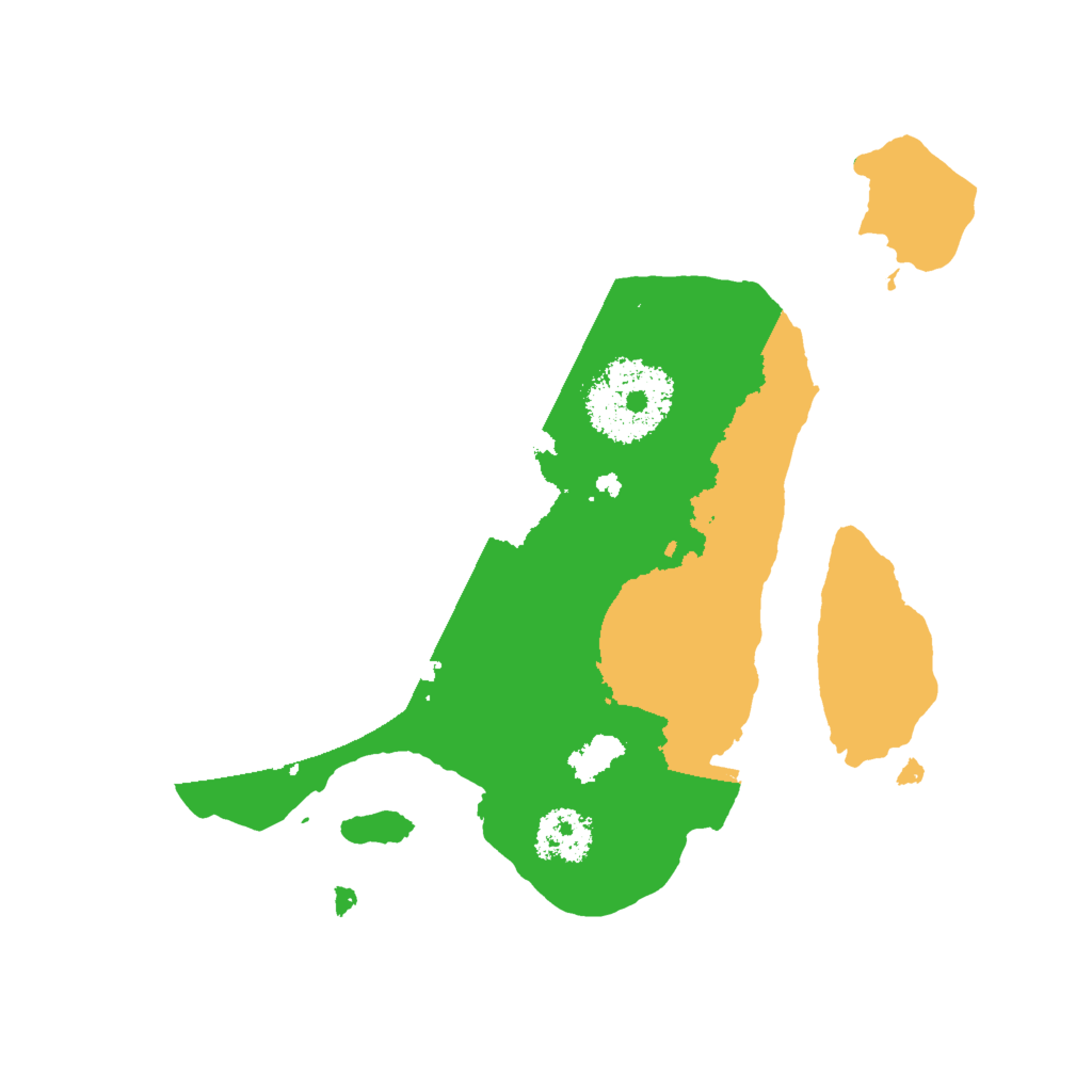 Biome Rust Map: Procedural Map, Size: 2000, Seed: 917874468