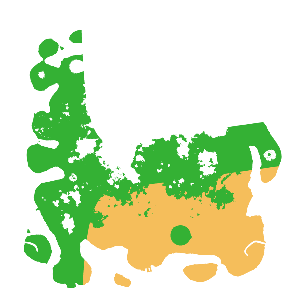 Biome Rust Map: Procedural Map, Size: 4000, Seed: 1778829604