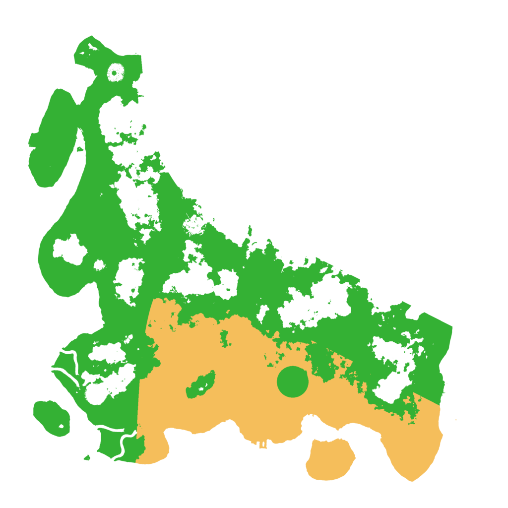 Biome Rust Map: Procedural Map, Size: 4250, Seed: 153140048
