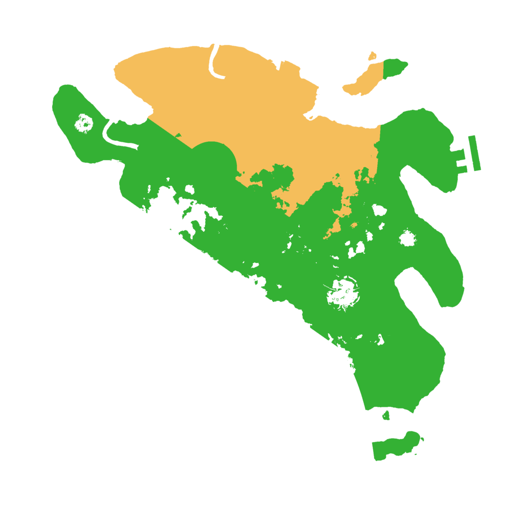 Biome Rust Map: Procedural Map, Size: 3000, Seed: 802209434