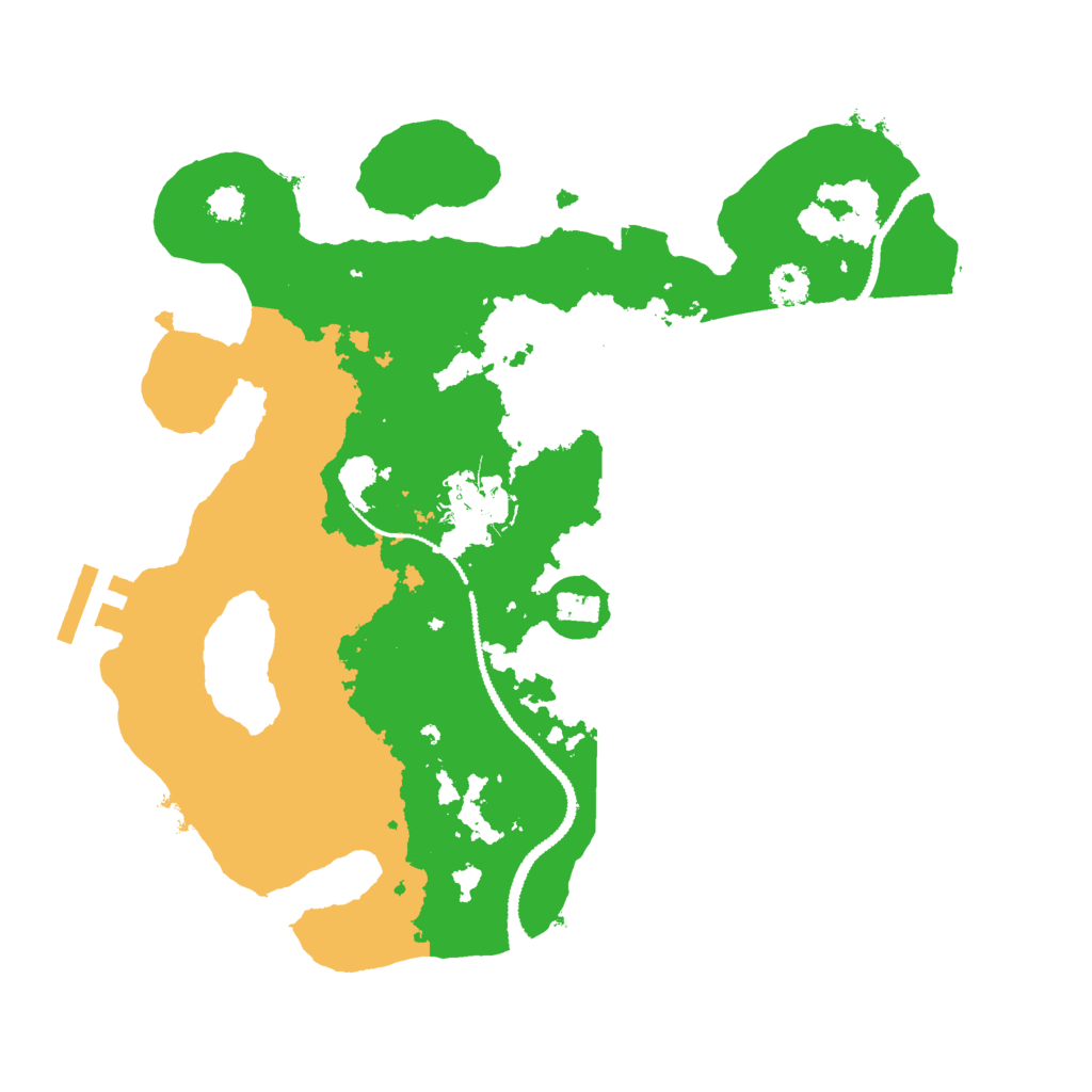Biome Rust Map: Procedural Map, Size: 2750, Seed: 941731