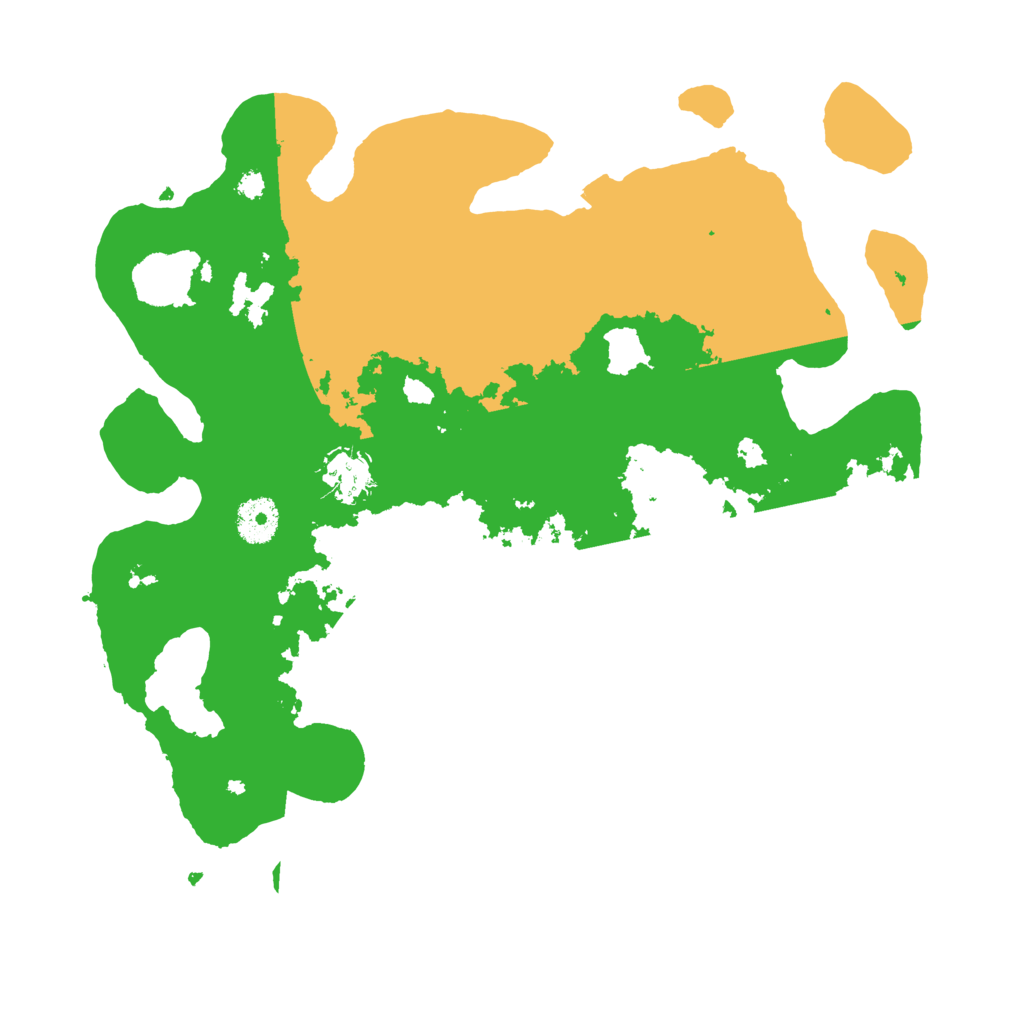 Biome Rust Map: Procedural Map, Size: 3500, Seed: 207384798