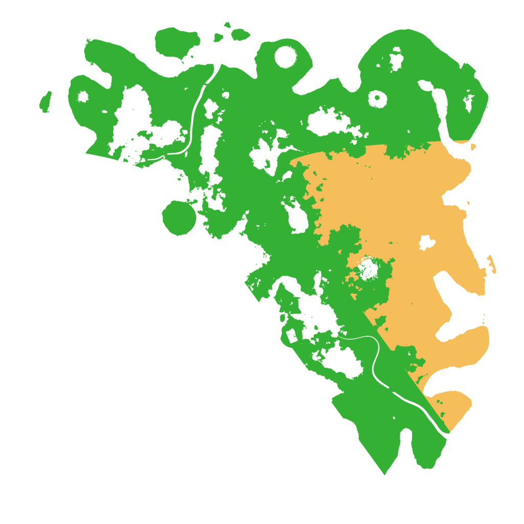 Biome Rust Map: Procedural Map, Size: 4250, Seed: 420291033
