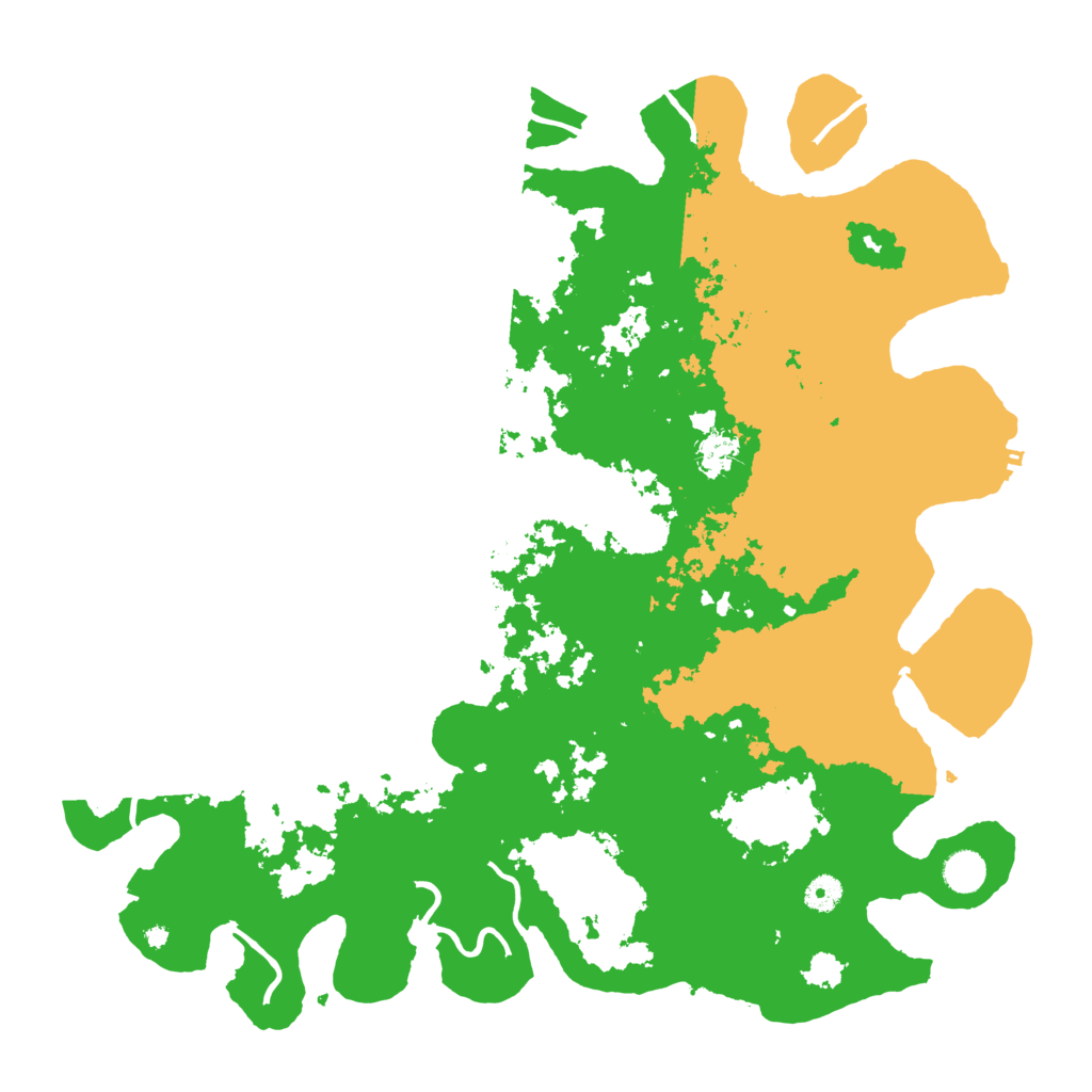 Biome Rust Map: Procedural Map, Size: 4500, Seed: 132390879