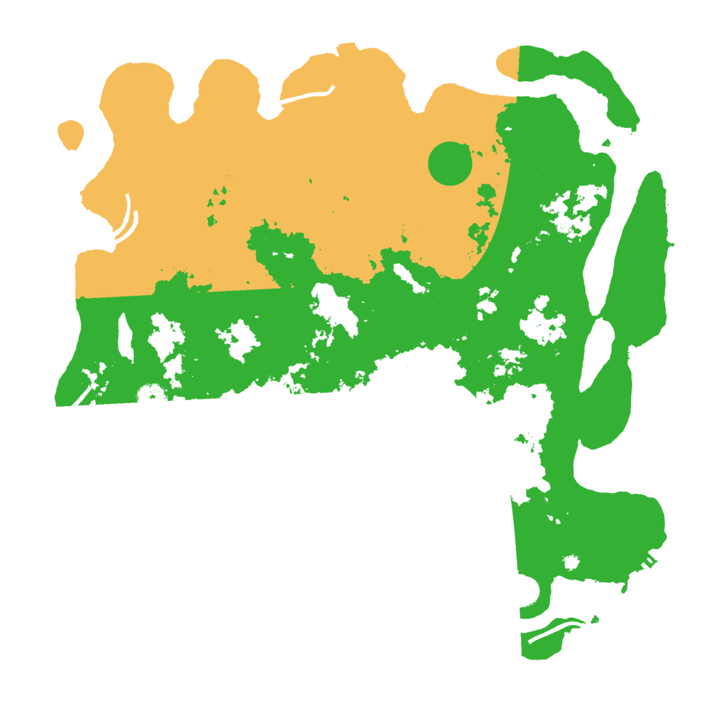 Biome Rust Map: Procedural Map, Size: 4250, Seed: 5185023