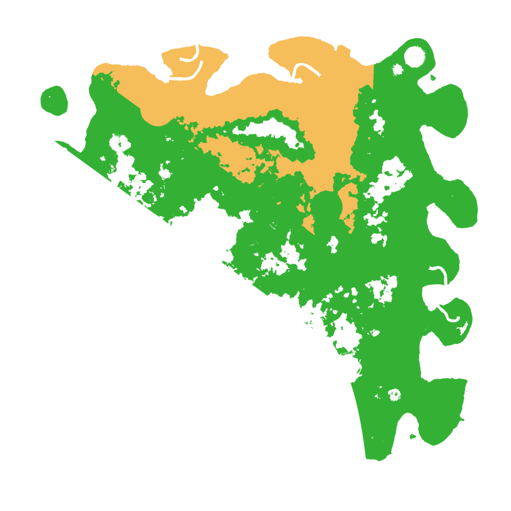Biome Rust Map: Procedural Map, Size: 4300, Seed: 67560255