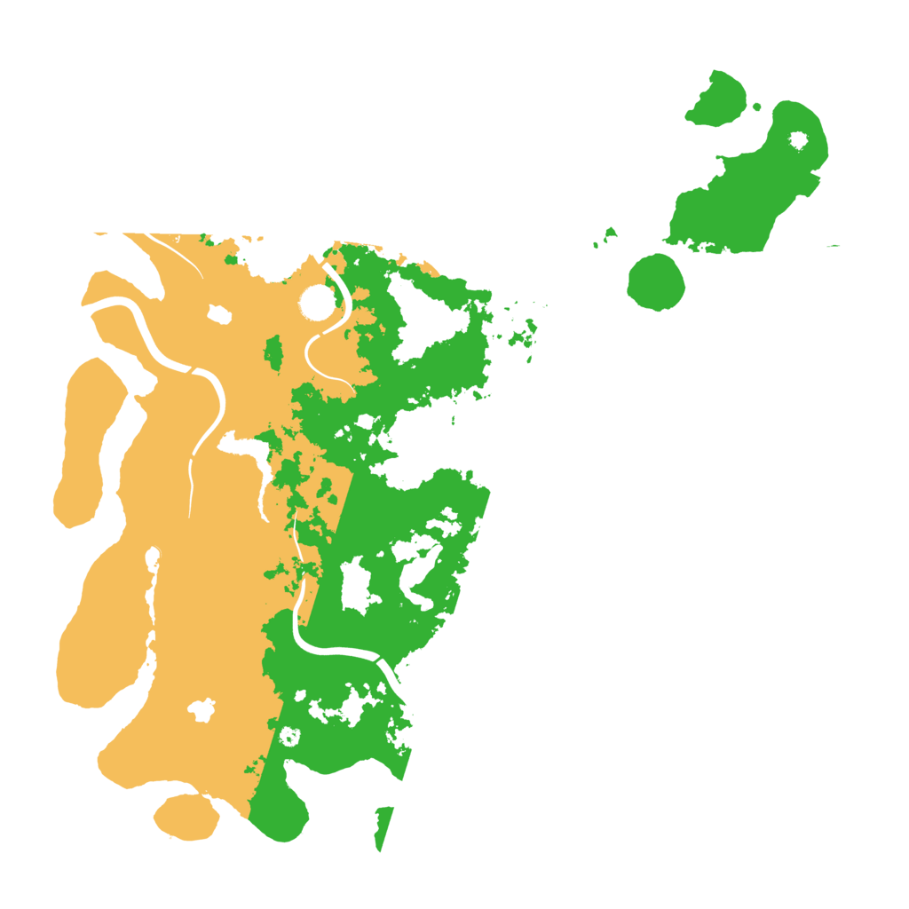 Biome Rust Map: Procedural Map, Size: 4500, Seed: 2138057905