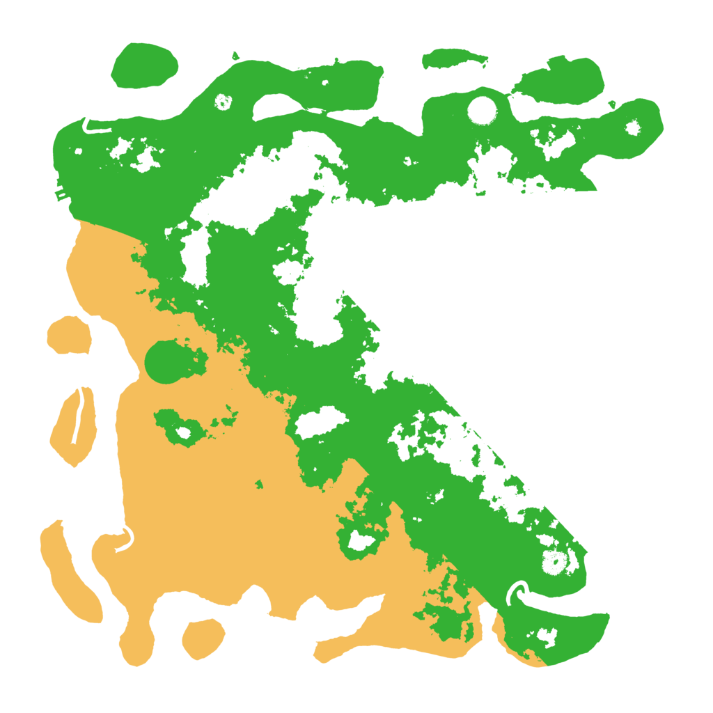 Biome Rust Map: Procedural Map, Size: 4400, Seed: 10220242